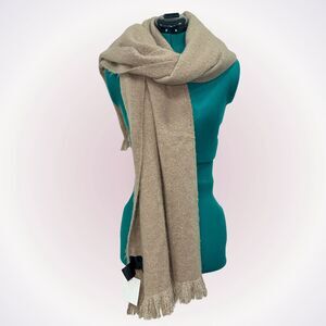 Jaki Brown Knit Oversized Scarf | Sz OS, NWT